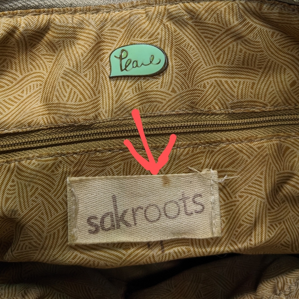 Sakroots Peace Crossbody Bag, Adjustable Strap - Picture 14 of 15